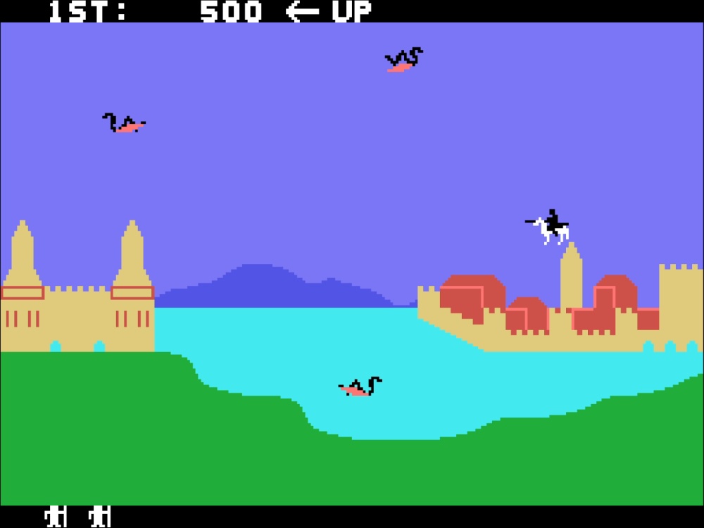 Gameplay of Sir Lancelot for Colecovision